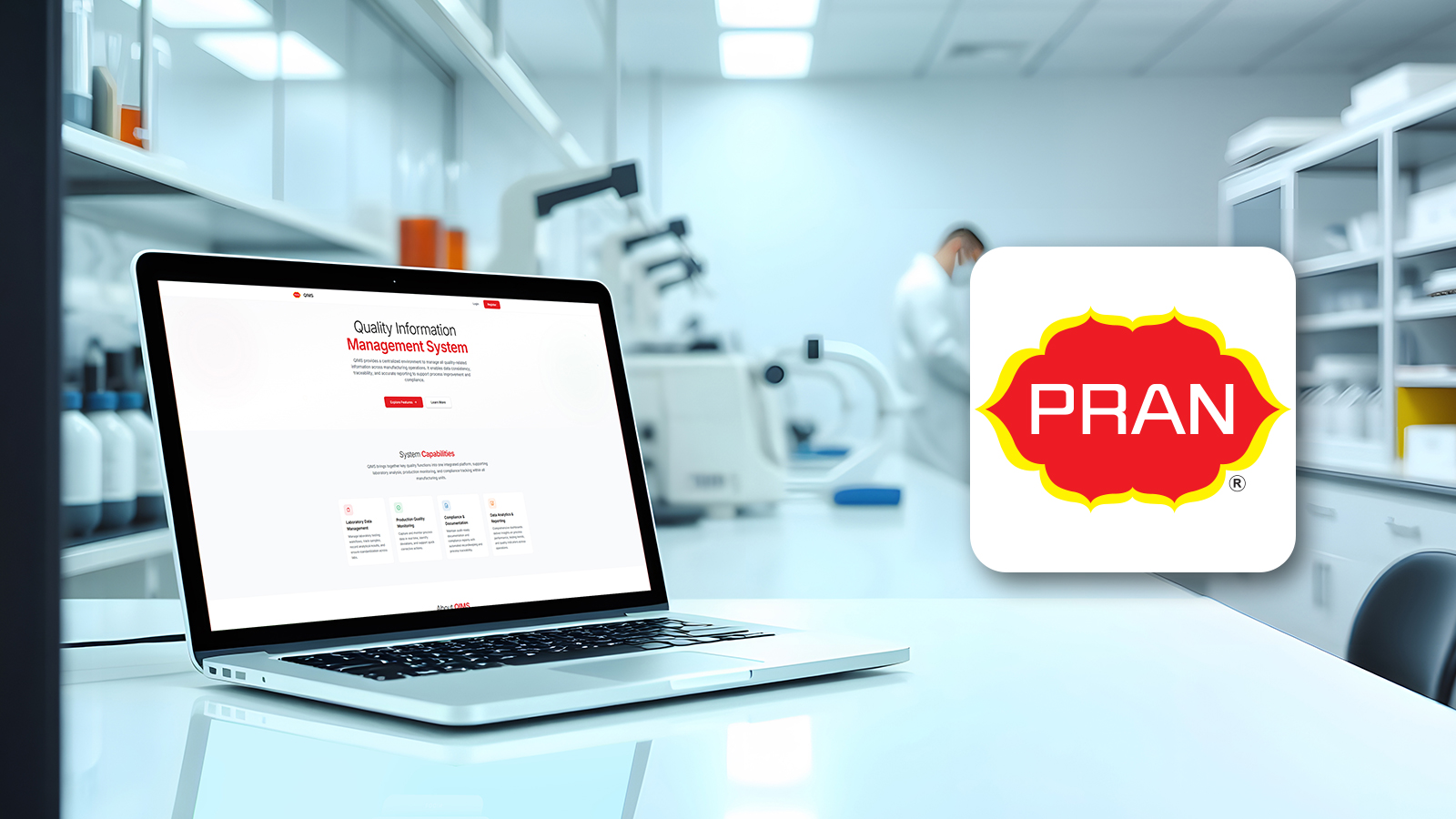 Consultancy for Developing Laboratory Information Management System for PRAN Quality Control Laboratory