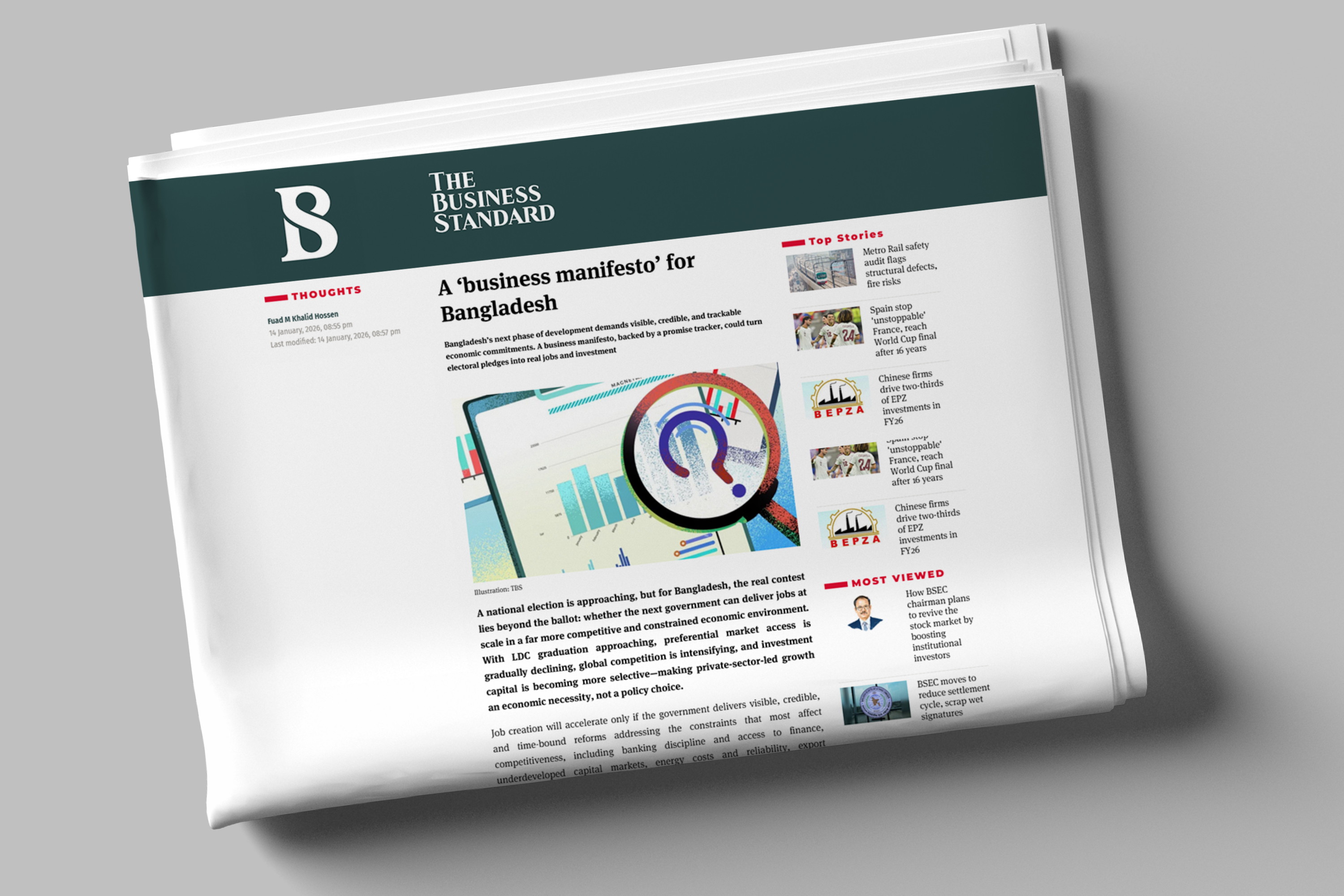 A ‘business manifesto’ for Bangladesh