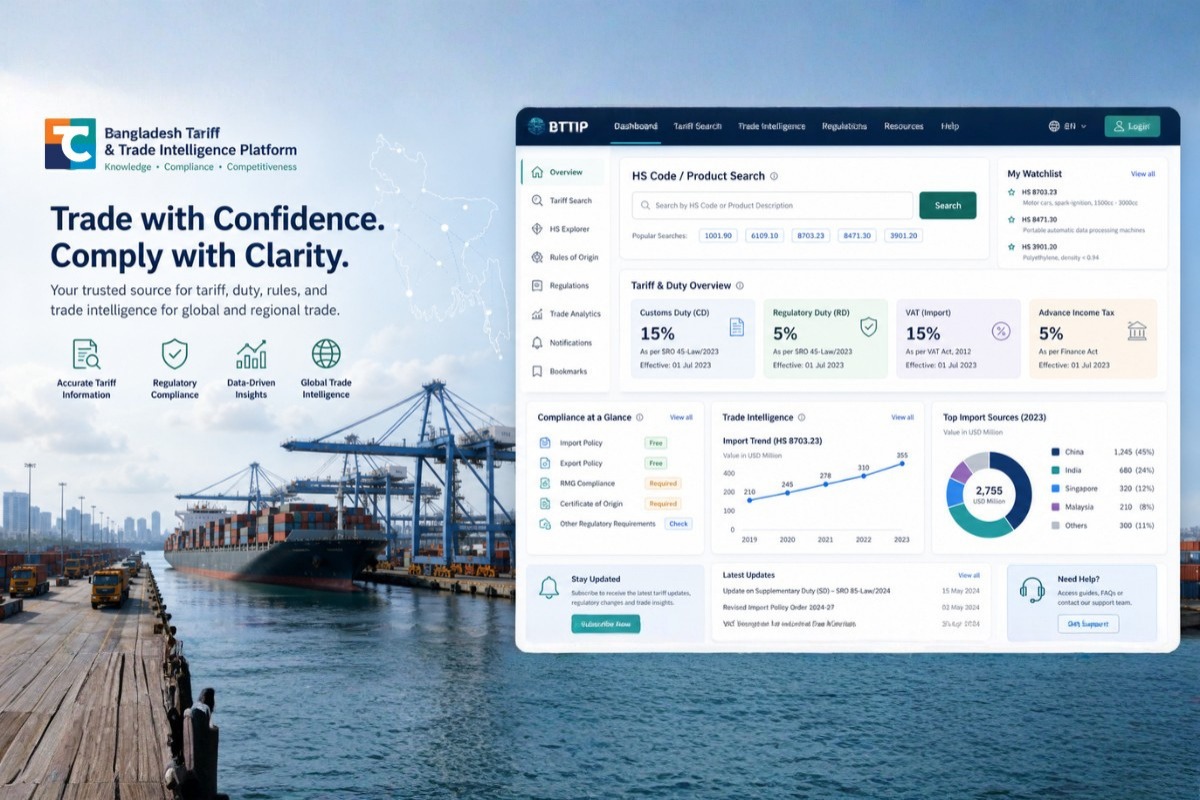 Bangladesh Tariff & Trade Intelligence Platform